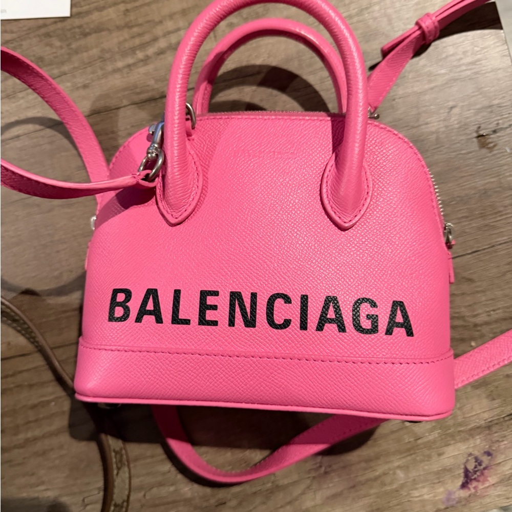 Balenciaga Mini Bag in Vibrant Pink